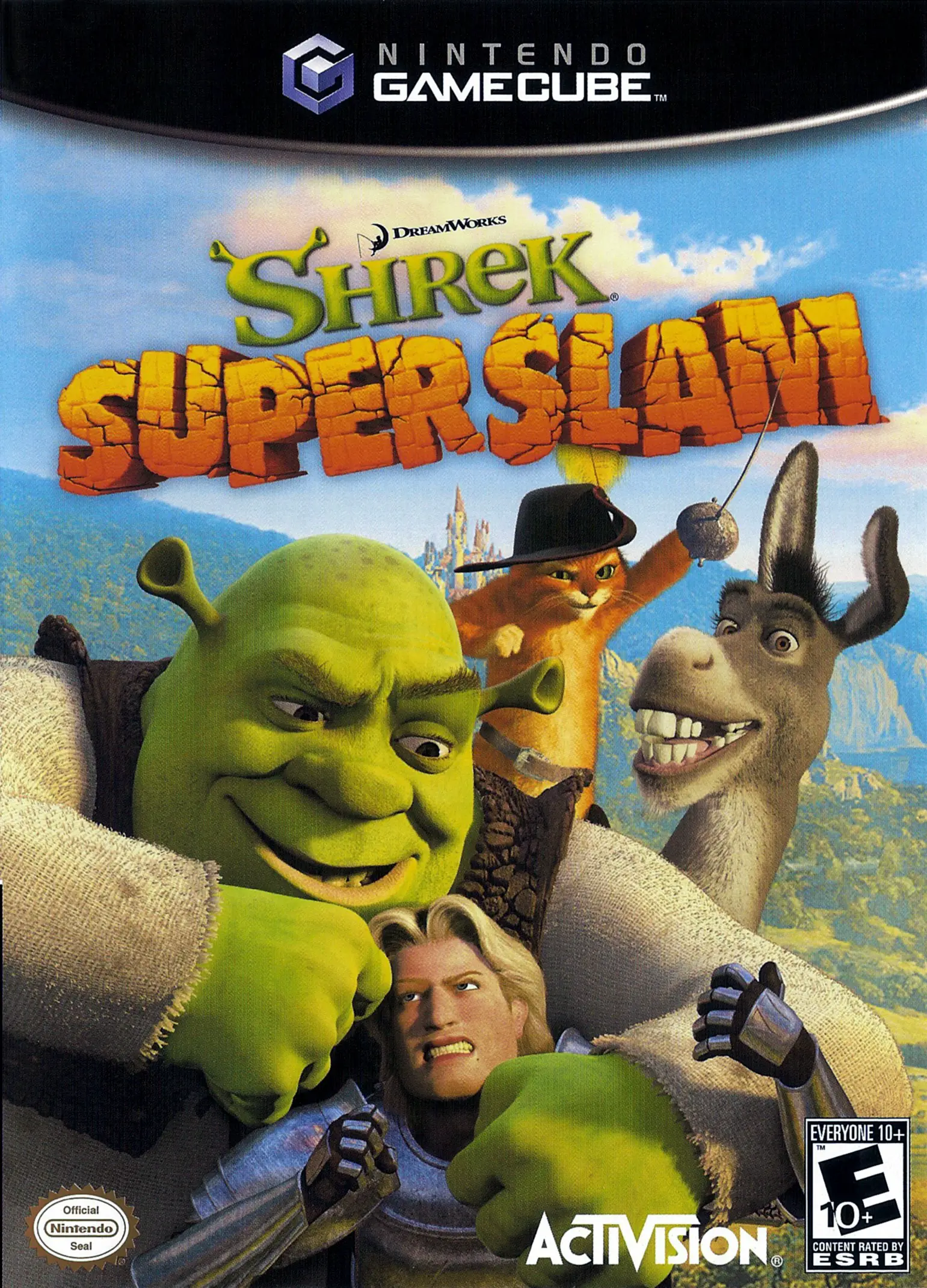 Capa de Shrek SuperSlam