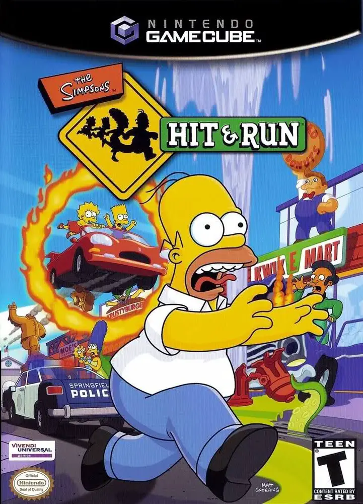 Capa de Simpsons: Hit & Run
