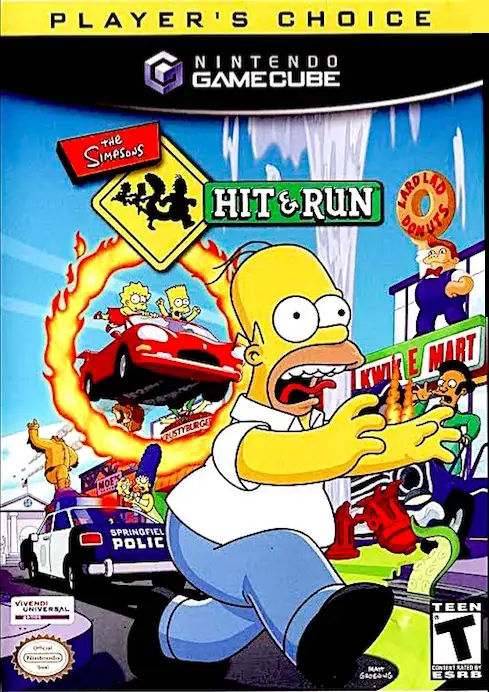 Capa de Simpsons: Hit & Run [Player's Choice]