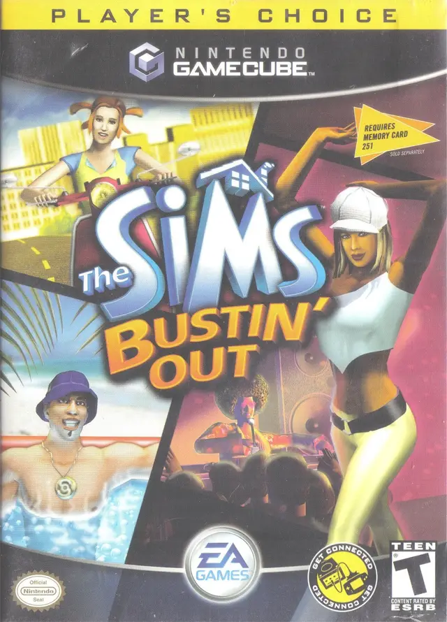 Capa de Sims: Bustin' Out [Player's Choice]