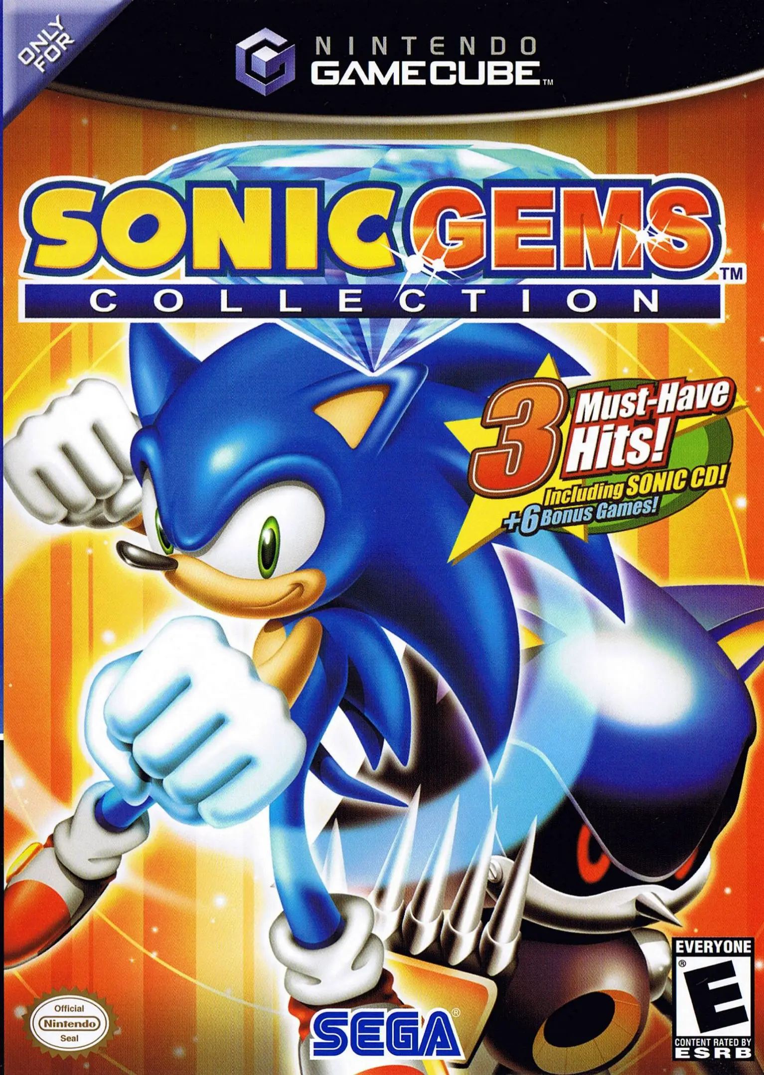 Capa de Sonic Gems Collection
