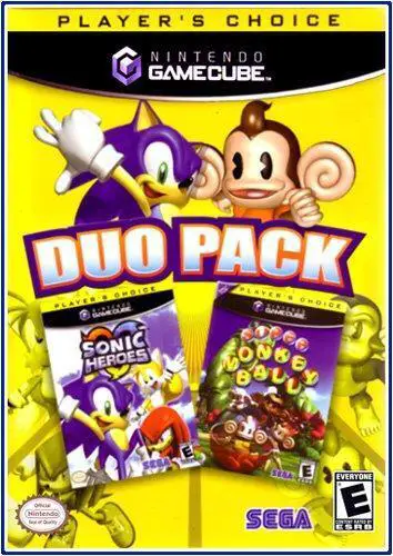 Capa de Sonic Heroes & Super Monkey Ball Duo Pack