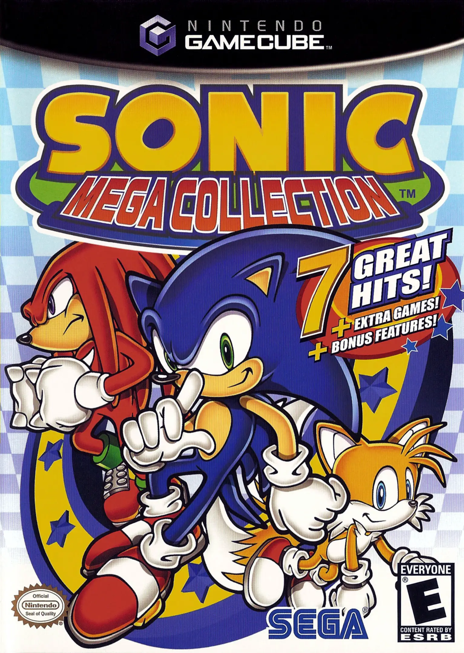 Capa de Sonic Mega Collection