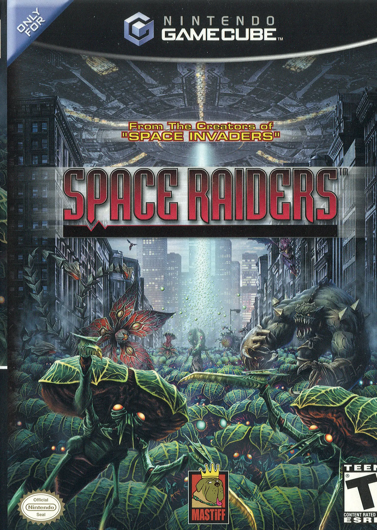 Capa de Space Raiders