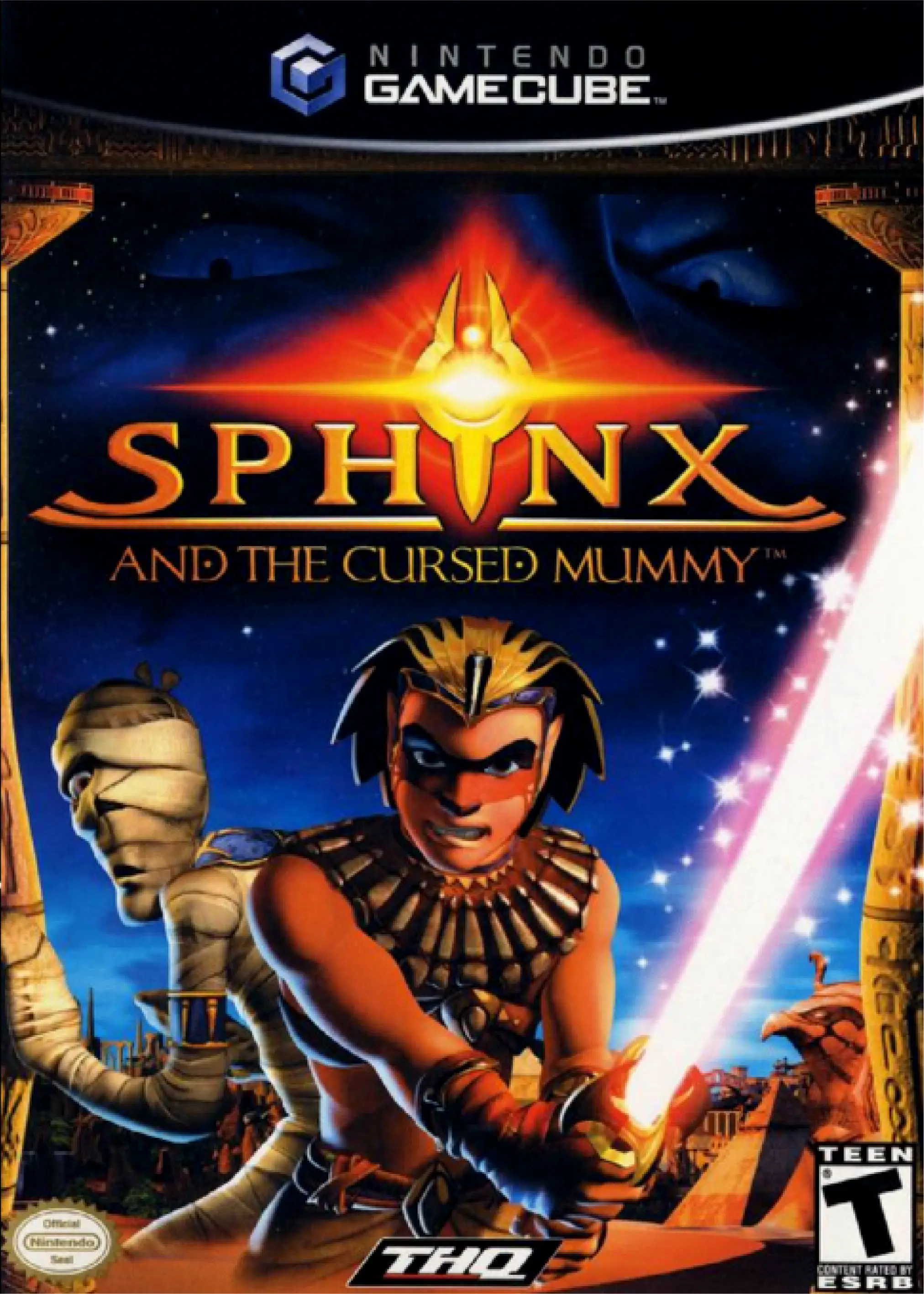 Capa de Sphinx and the Cursed Mummy