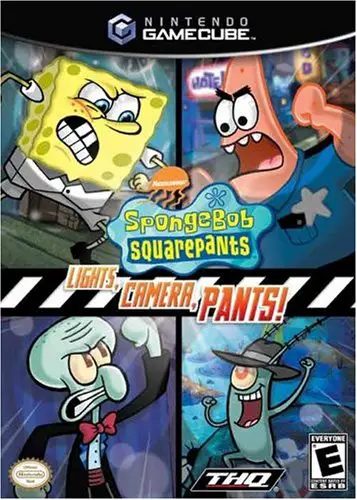 Capa de SpongeBob SquarePants: Lights, Camera, Pants!