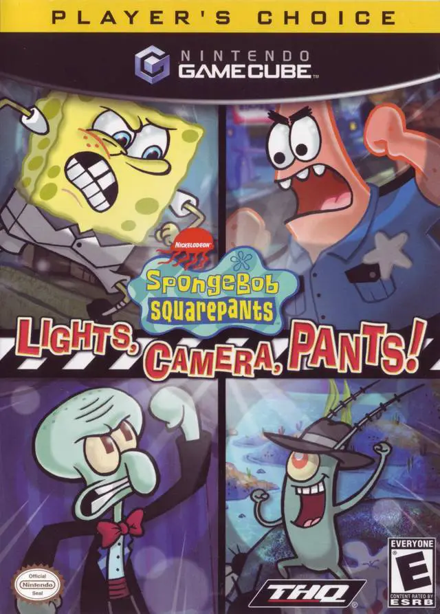 Capa de SpongeBob SquarePants: Lights, Camera, Pants! (Player's Choice)