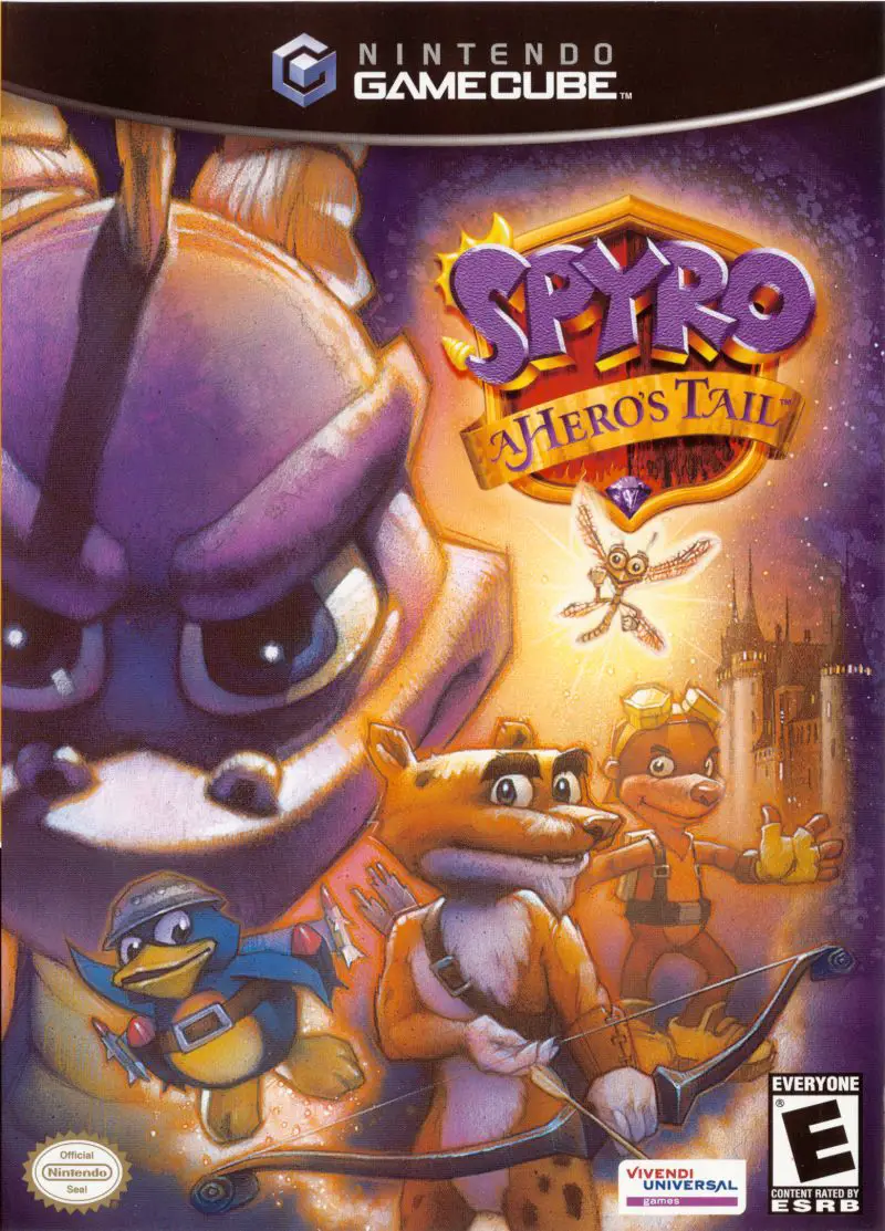 Capa de Spyro: A Hero's Tail