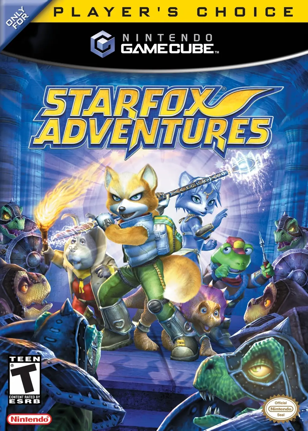 Capa de Star Fox Adventures [Player's Choice]