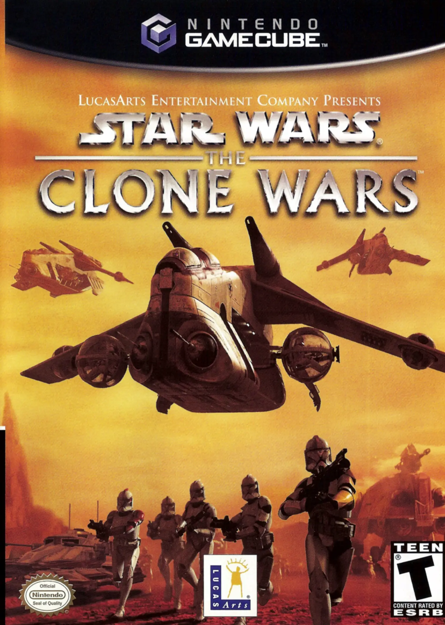 Capa de Star Wars: The Clone Wars