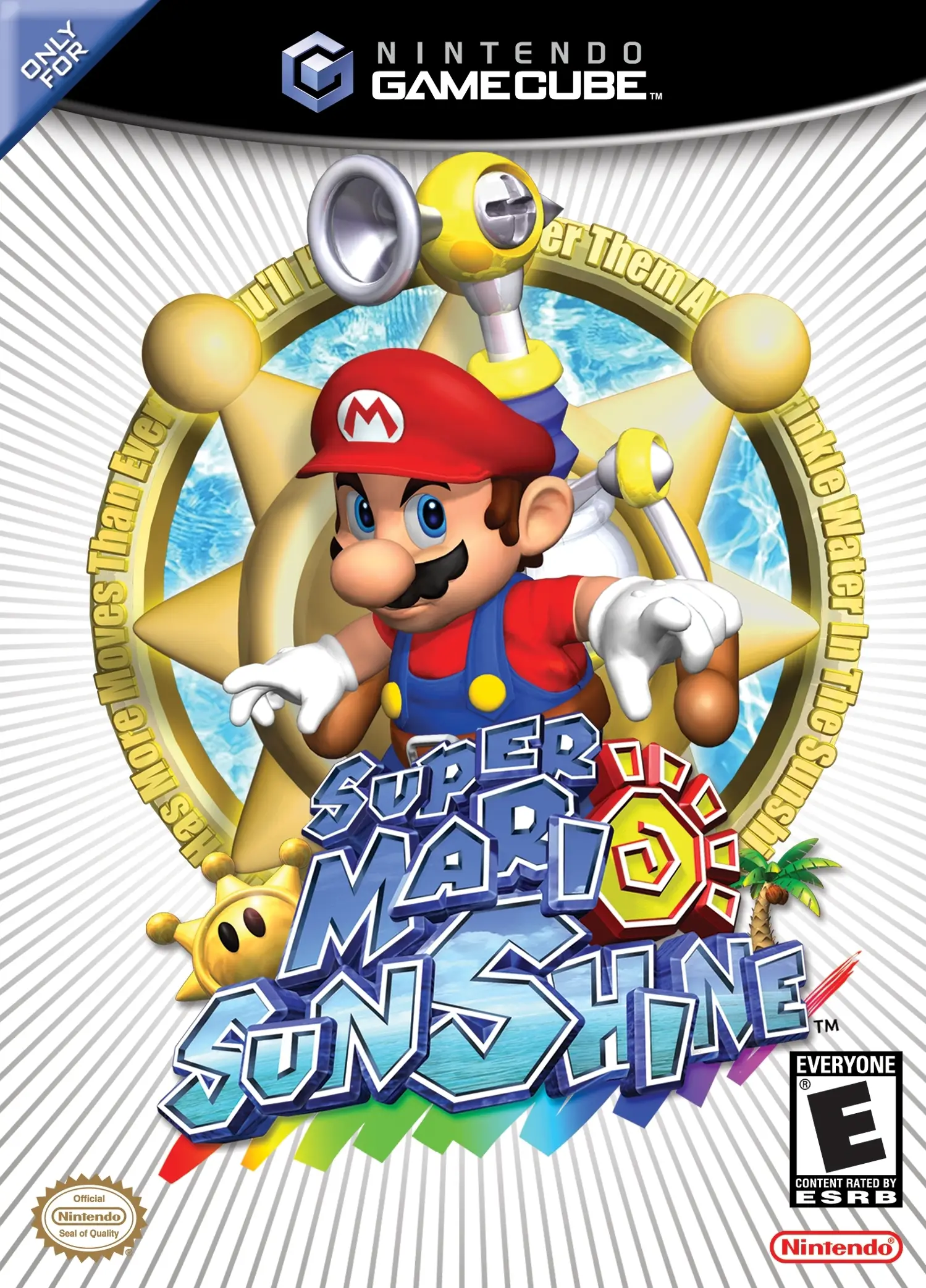 Capa de Super Mario Sunshine