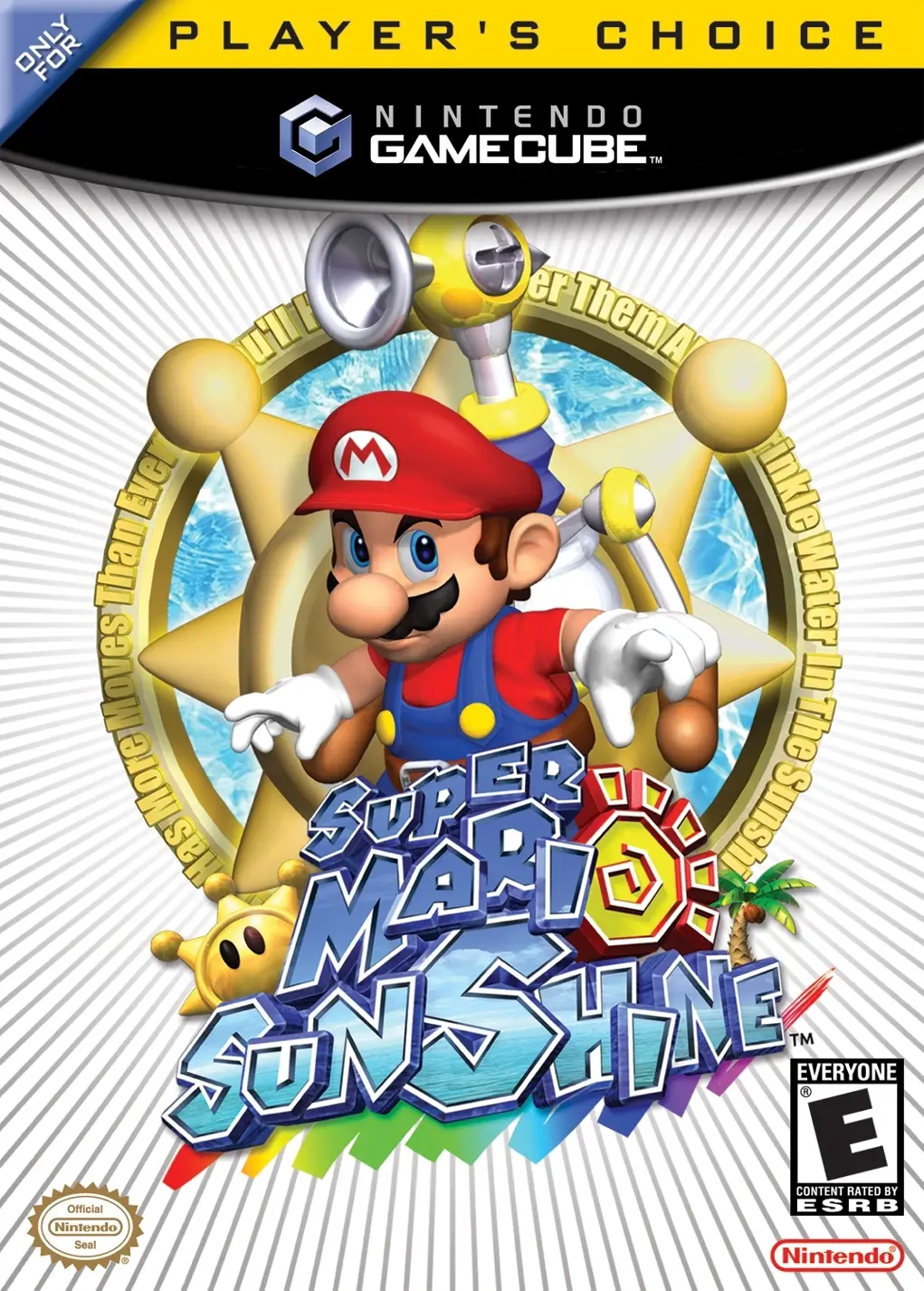 Capa de Super Mario Sunshine [Player's Choice]