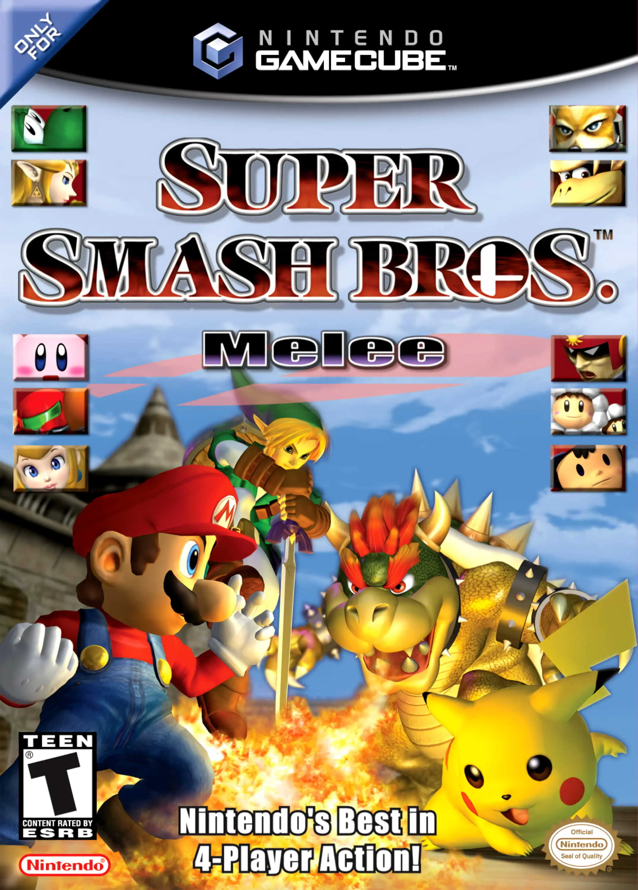 Capa de Super Smash Bros. Melee