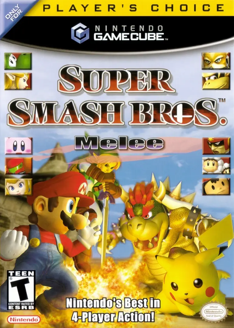 Capa de Super Smash Bros. Melee [Player's Choice]