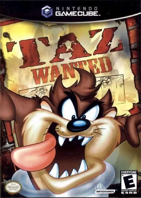 Capa de Taz Wanted