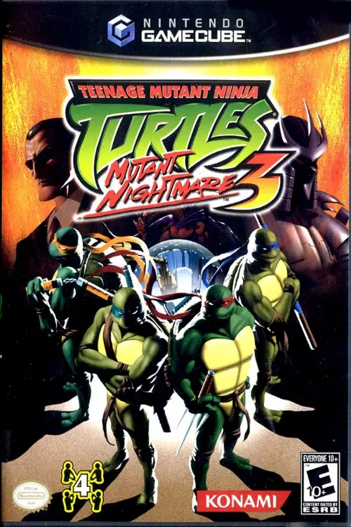 Capa de Teenage Mutant Ninja Turtles 3: Mutant Nightmare