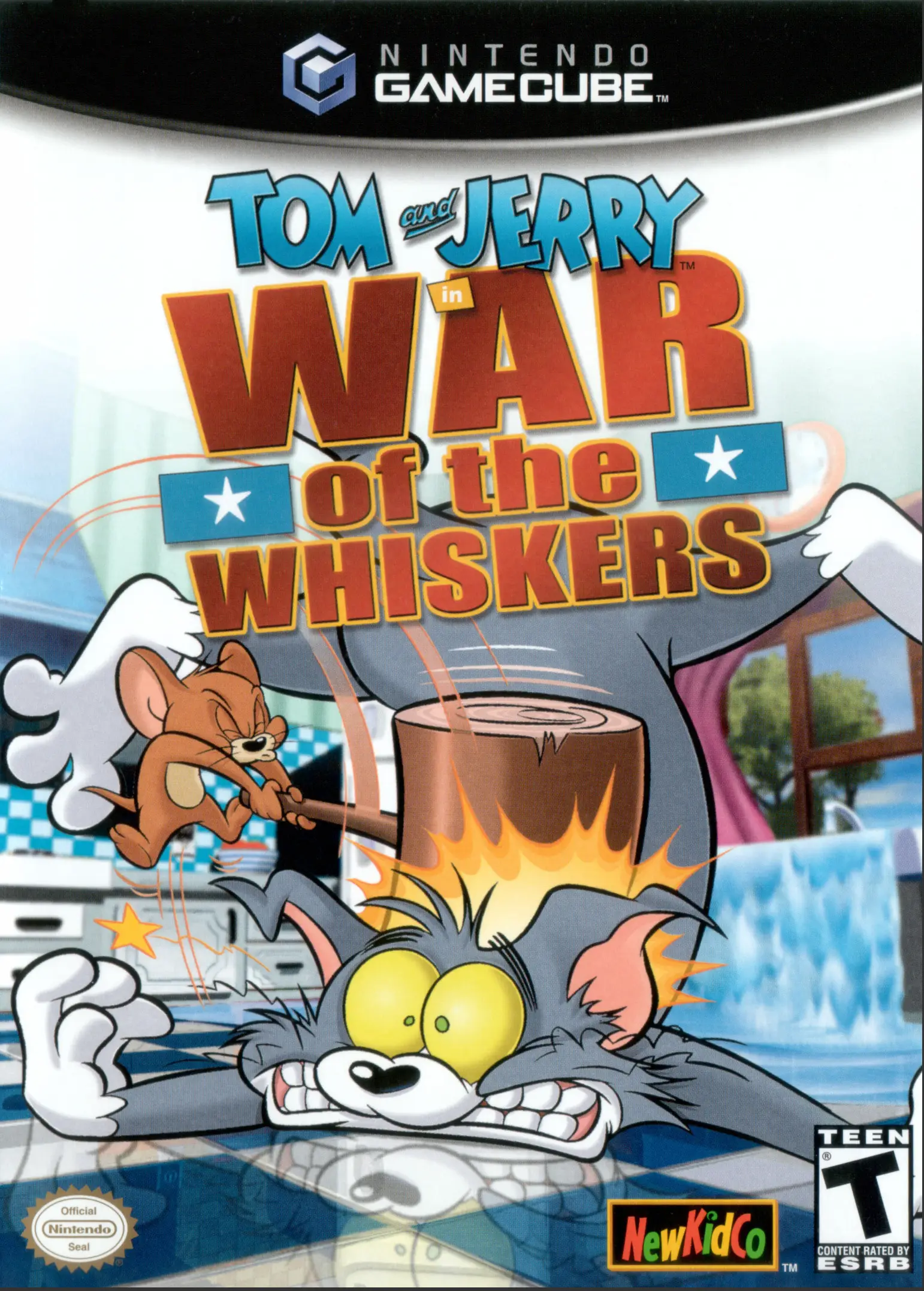 Capa de Tom and Jerry in War of the Whiskers