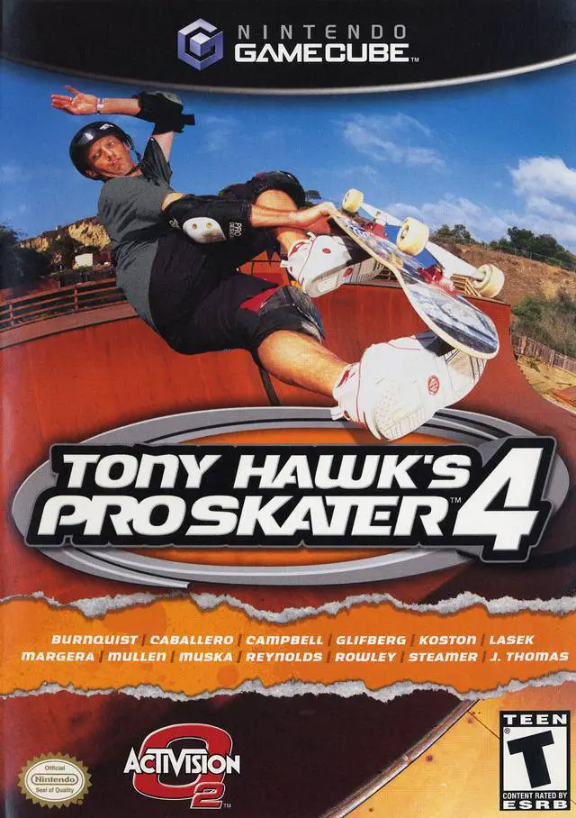 Capa de Tony Hawk's Pro Skater 4