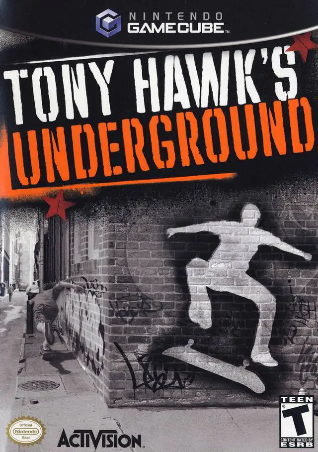 Capa de Tony Hawk's Underground