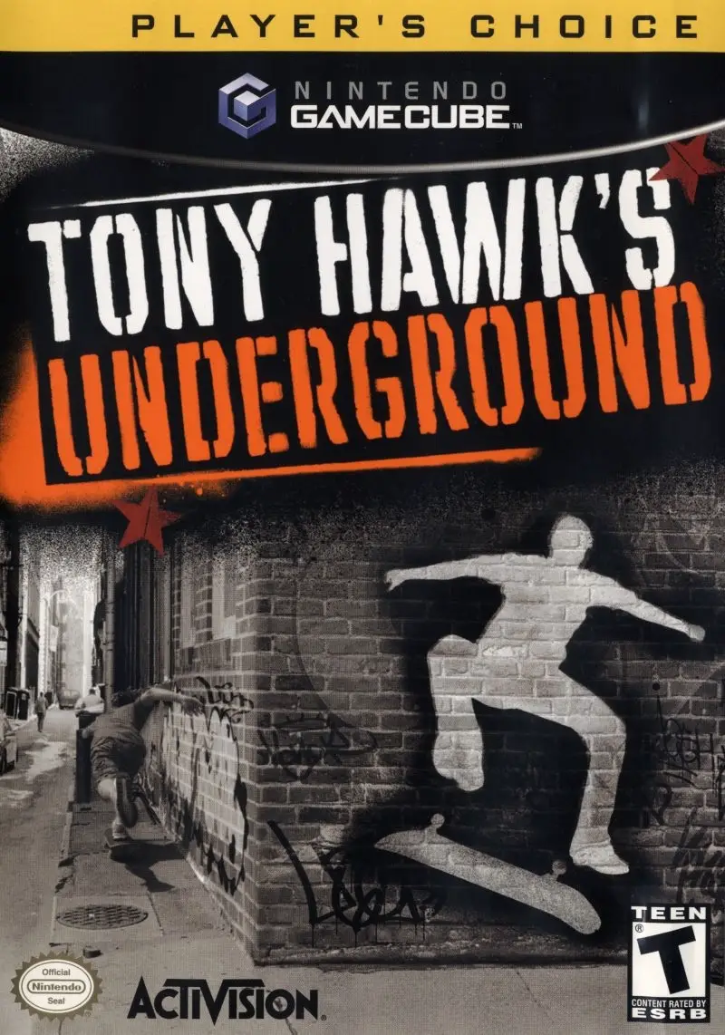 Capa de Tony Hawk's Underground [Player’s Choice]