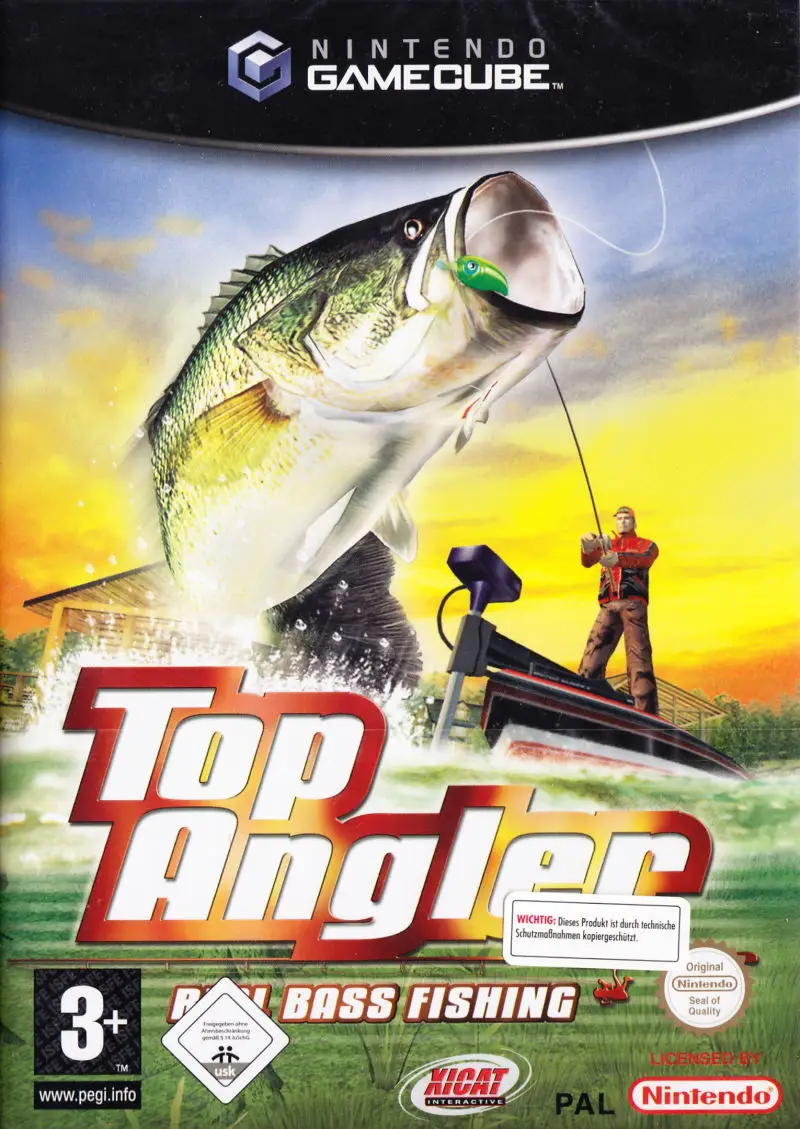 Capa de Top Angler: Real Bass Fishing