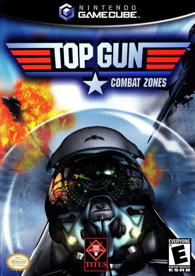 Capa de Top Gun: Combat Zones