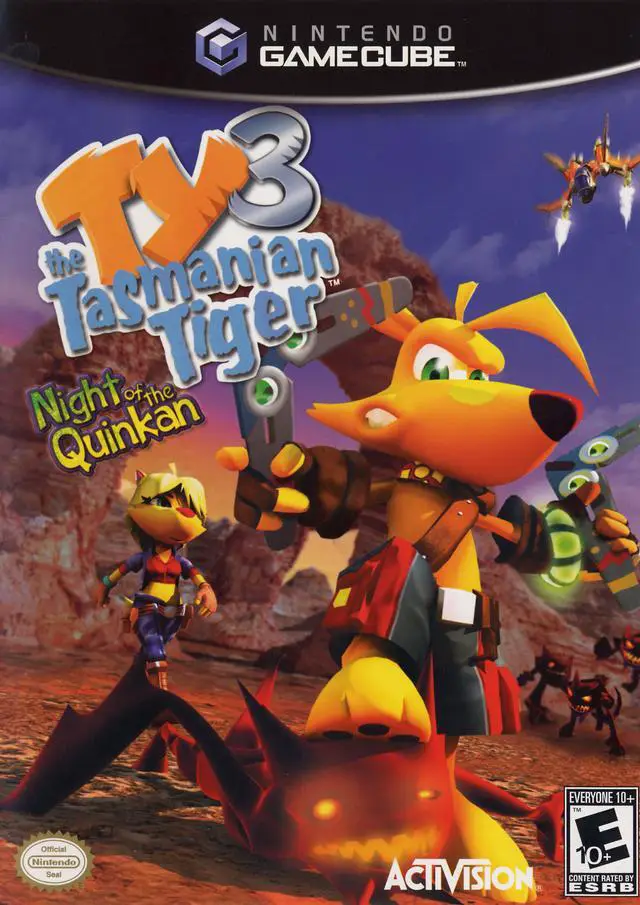 Capa de Ty the Tasmanian Tiger 3: Night of the Quinkan