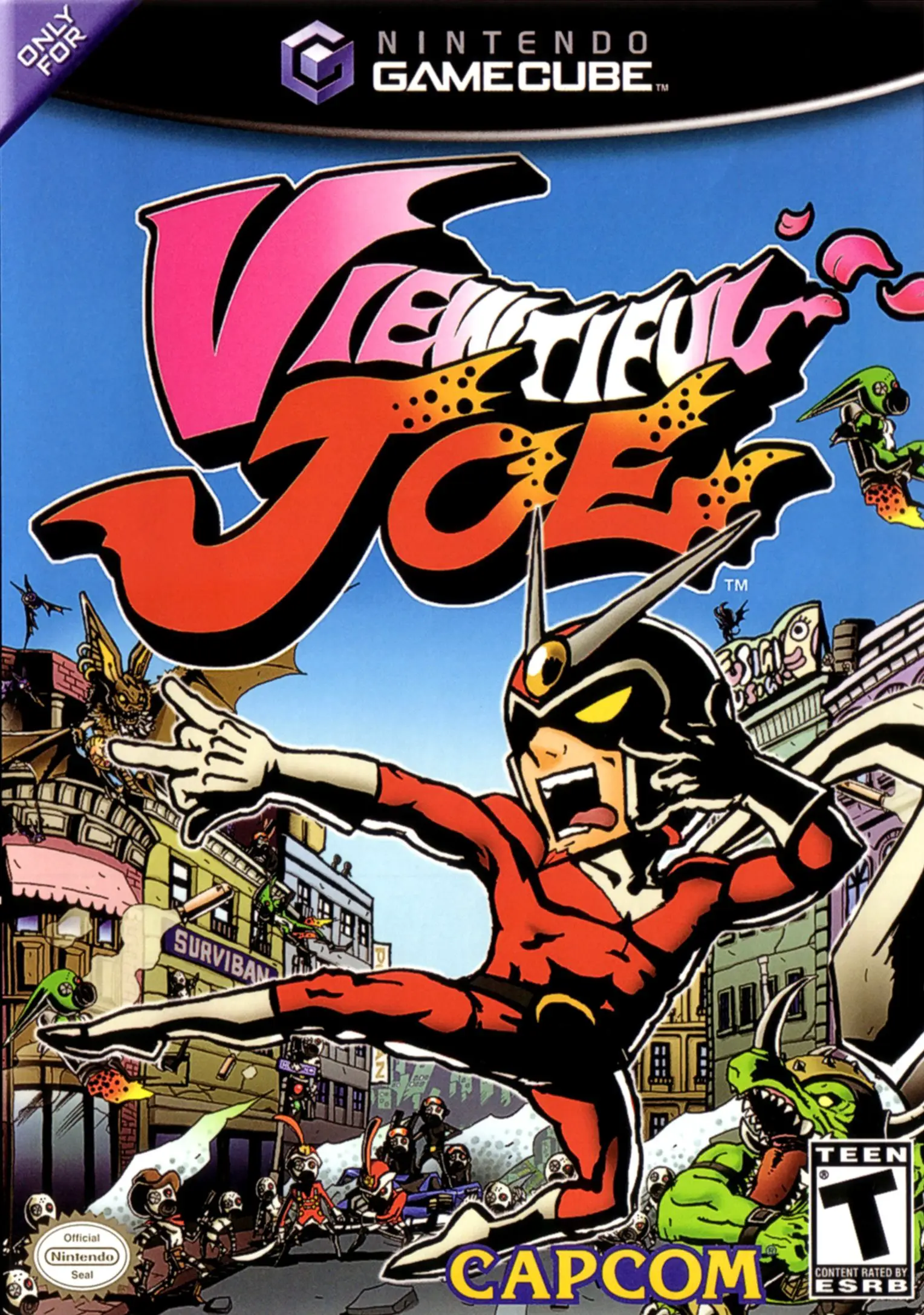 Capa de Viewtiful Joe