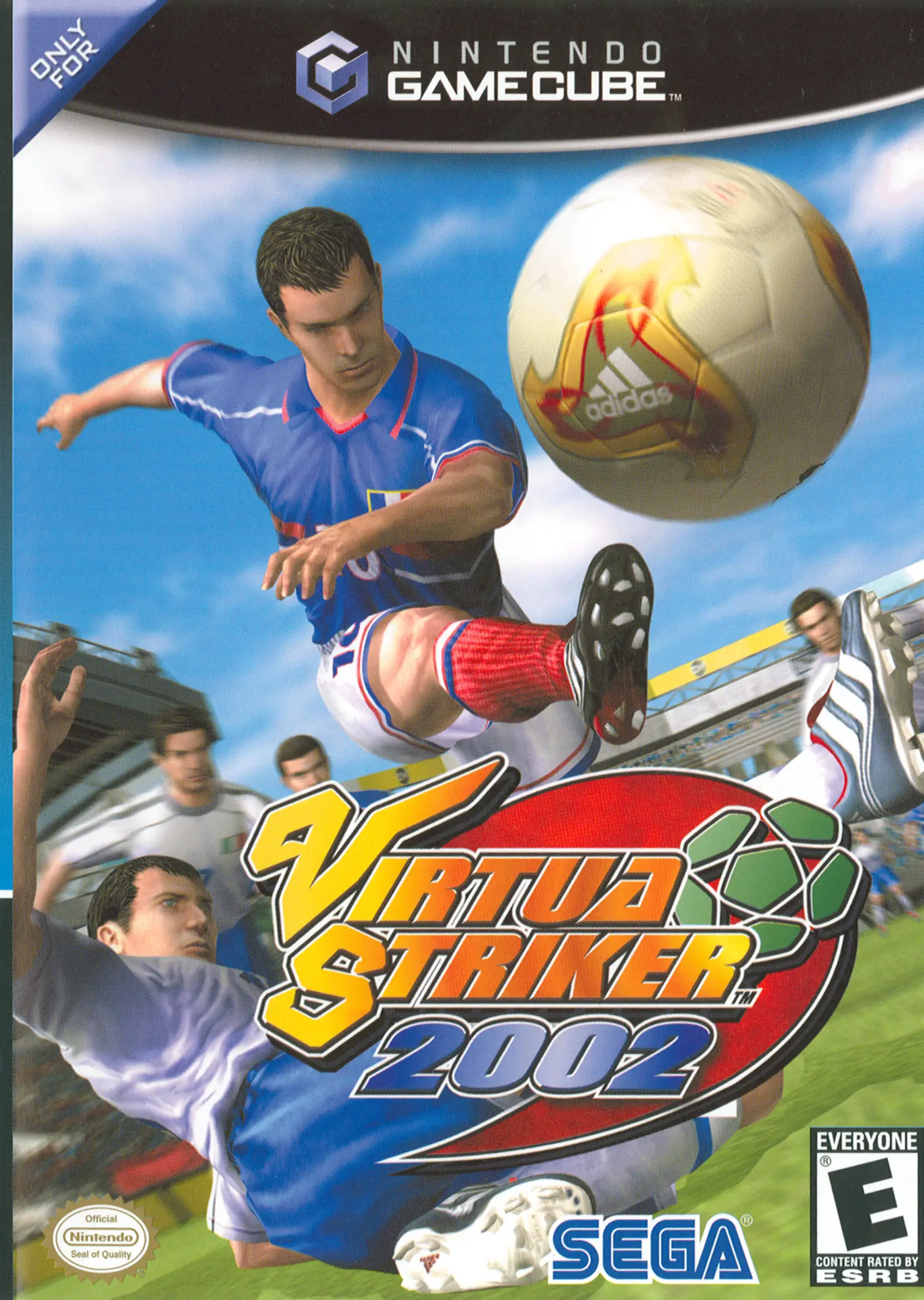 Capa de Virtua Striker 2002