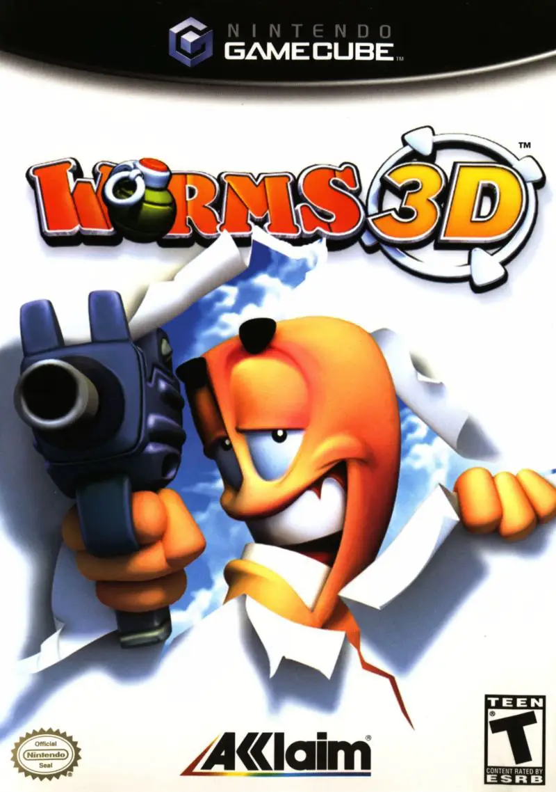 Capa de Worms 3D
