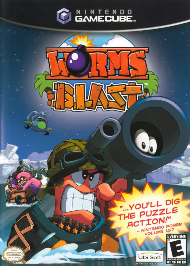 Capa de Worms Blast