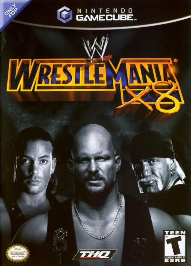 Capa de WWE WrestleMania X8