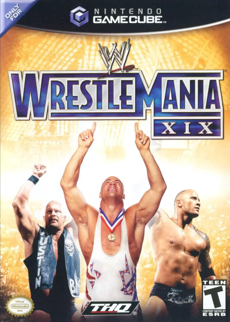 Capa de WWE WrestleMania XIX