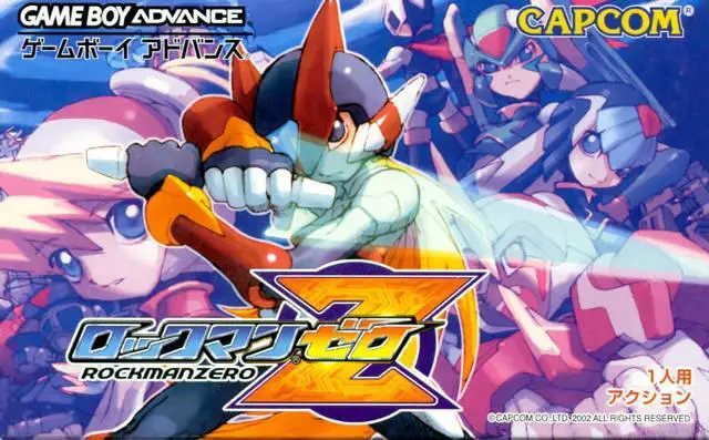 Capa de RockMan Zero