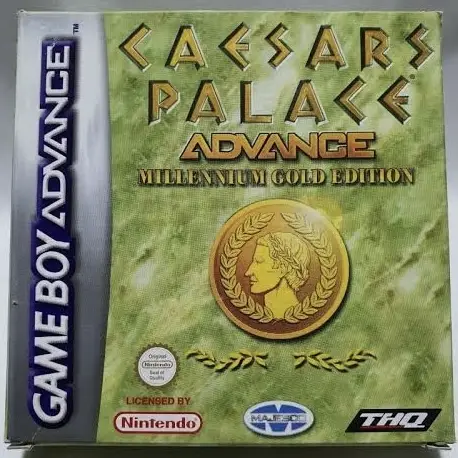 Capa de Caesars Palace Advance: Millenium Gold Edition