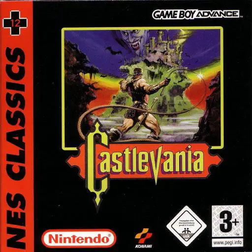 Capa de Castlevania NES Classics