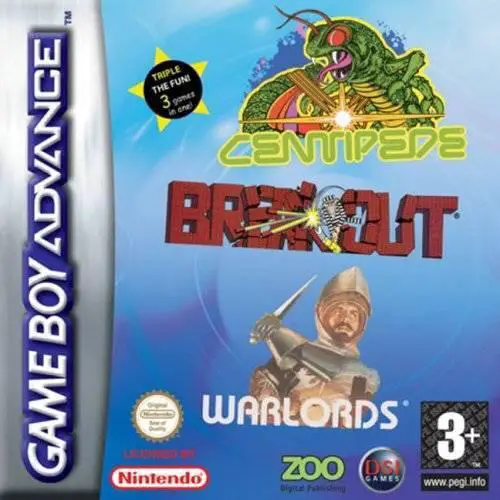 Capa de Centipede & Breakout & Warlords
