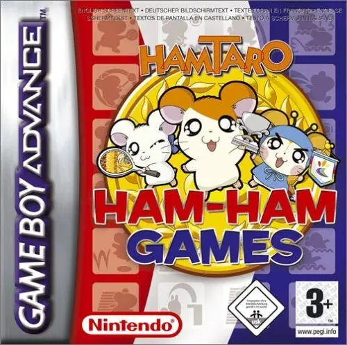 Capa de Hamtaro: Ham-Ham Games