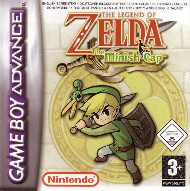 Capa de Legend of Zelda - The Minish Cap