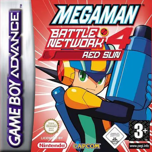 Capa de Mega Man Battle Network 4: Red Sun
