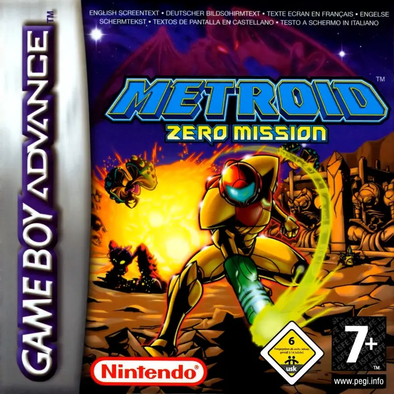 Capa de Metroid: Zero Mission