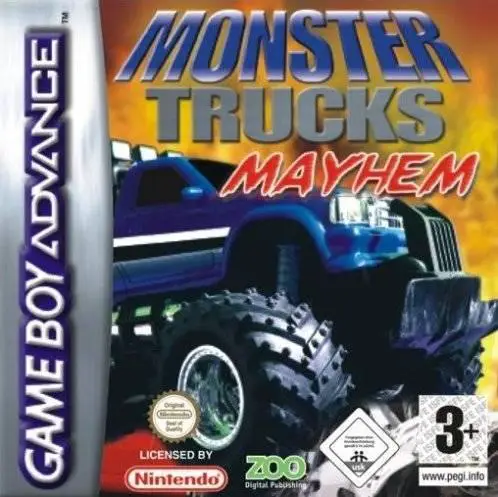 Capa de Monster Trucks Mayhem