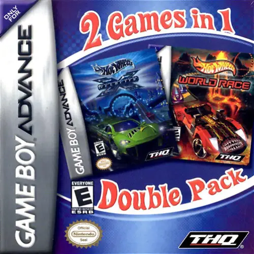 Capa de 2 Games In 1 Double Pack - Hot Wheels: World Race / Velocity X
