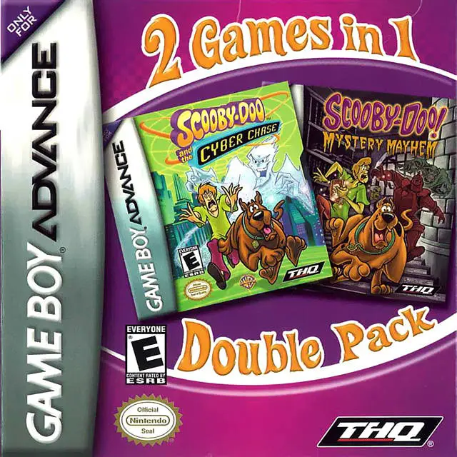 Capa de 2 Games in 1 Double Pack: Scooby-Doo and the Cyber Chase / Scooby-Doo! Mystery Mayhem