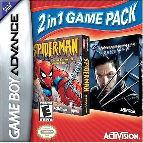 Capa de 2 Games in 1: Spider-Man: Mysterio's Menace & Wolverine's Revenge