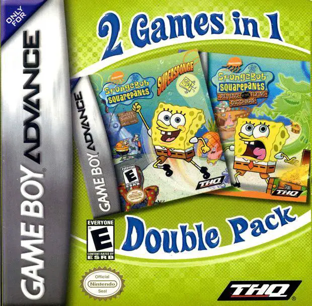 Capa de 2 Games In 1 - SpongeBob SquarePants: SuperSponge / Revenge of the Flying Dutchman