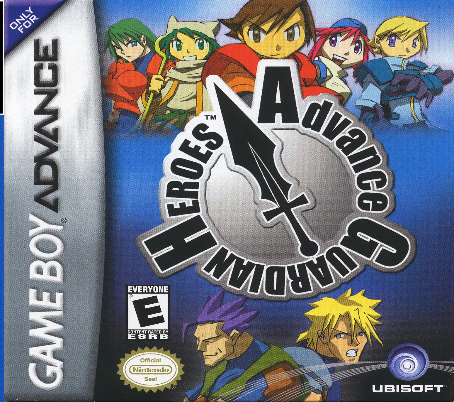 Capa de Advance Guardian Heroes