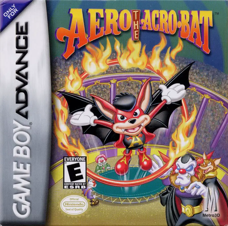 Capa de Aero the Acro-bat