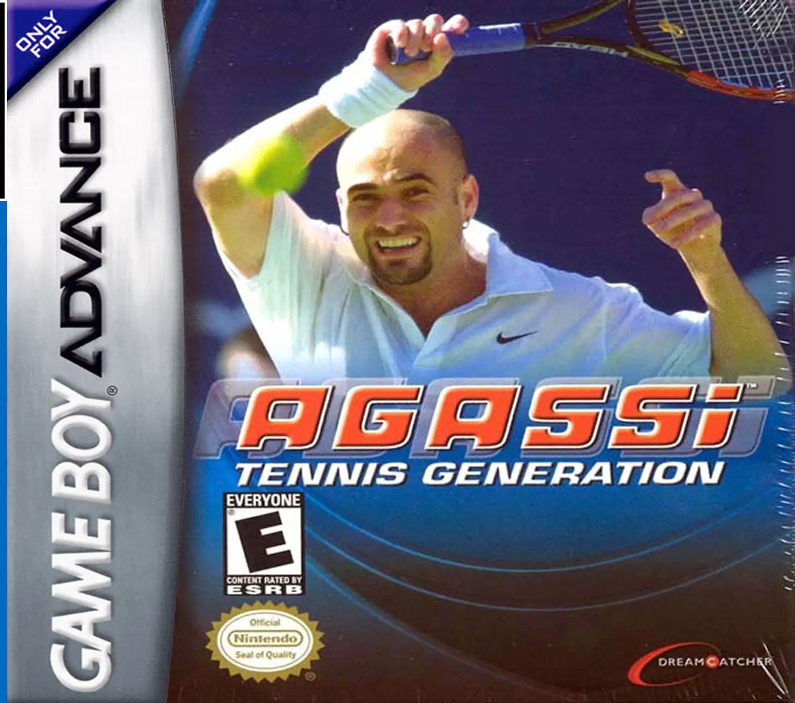 Capa de Agassi Tennis Generation