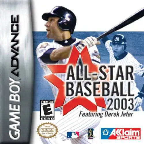 Capa de All-Star Baseball 2003 Featuring Derek Jeter